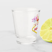 25th Birthday Las Vegas Shot glass Shot Glas (Links)