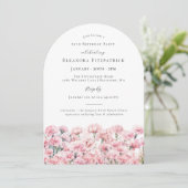 25th Birthday Pink Carnation January Birth Flower Kaart (Staand voorkant)