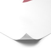 25th Birthday Women Hello 25 Cute 25 Years Old Poster (Hoek)