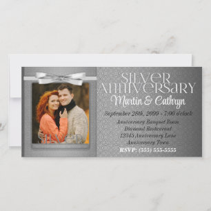 25th Silver Jubileum Party Invitation Foto