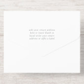 25th Silver Wedding Jubileum Echte Folie geperst All In One Uitnodiging (Achterzijde)