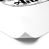 25th Silver Wedding Jubileum Flowers Roos Poster (Hoek)