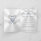 25th, Silver Wedding Jubileum Kaarten voor vrouw o (Binnen)