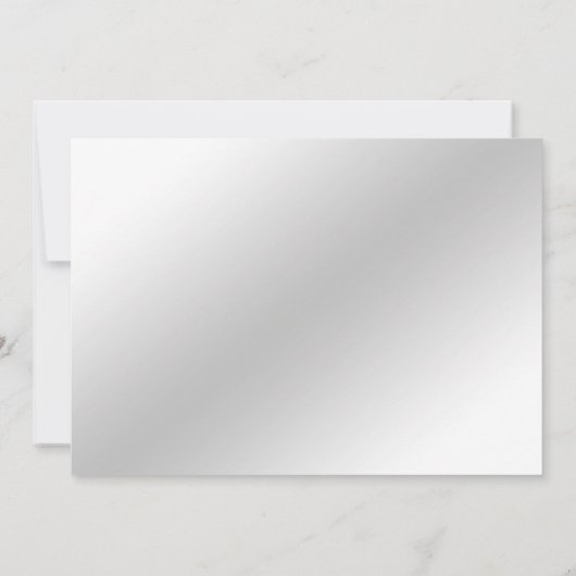 25th Silver Wedding Jubileum Uitnodiging (Achterkant)