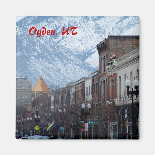 25th Street - Ogden Magneet (Voorkant)