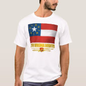 25th Virginia Infantry T-shirt (Voorkant)