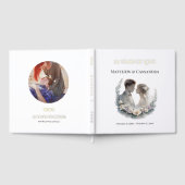 25th Wedding Anniversary Gold Foil Celebration Gastenboek (Volledig)