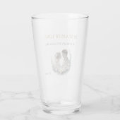 25th Wedding Anniversary Heirloom Celebration Glas (Achterkant)