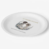 25th Wedding Anniversary Heirloom Celebration Papieren Bordje (Gekanteld)