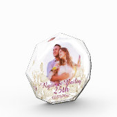 25th Wedding Anniversary Spring Flowers Design Fotoblokken (Links)