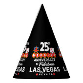 25th Wedding Jubileum Couples Las Vegas Trip Feesthoedjes (Links)