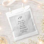 25th Wedding Jubileum Diamond Ring Dank u Bedankzakje (Geknipt)