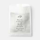 25th Wedding Jubileum Diamond Ring Dank u Bedankzakje (Voorkant)