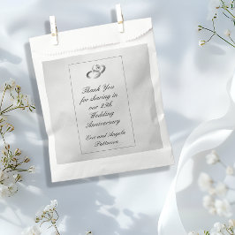 25th Wedding Jubileum Diamond Ring Dank u Bedankzakje