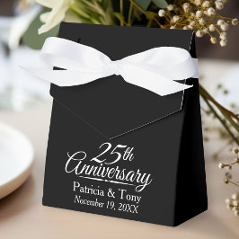 25th Wedding Jubileum Gepersonaliseerd Bedankdoosjes