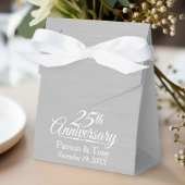 25th Wedding Jubileum Gepersonaliseerd Bedankdoosjes