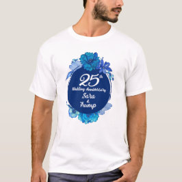 25th Wedding Jubileum T shirt