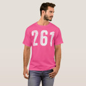 261 Feministisch Hardlopen T-shirt (Voorkant volledig)