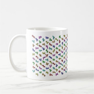 261 Tesseract Nets Regenboog Mok
