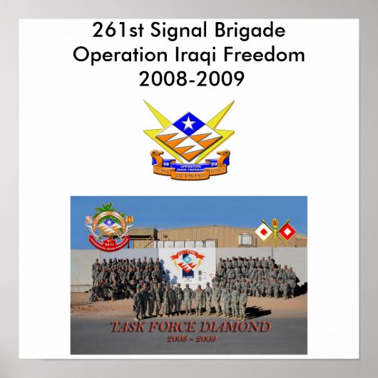 261e signaalbrigade poster (Voorkant)