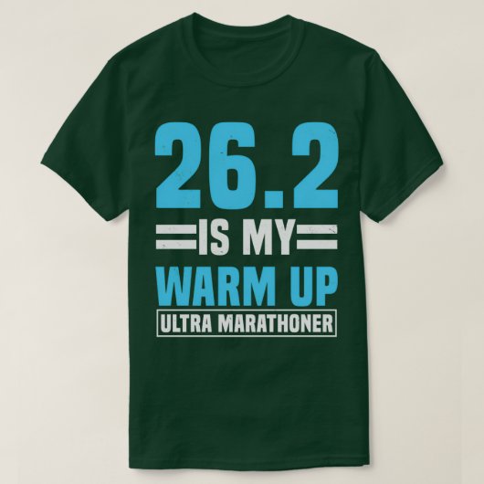 262 is mijn woede Ultra Marathoner T-shirt (Design voorkant)