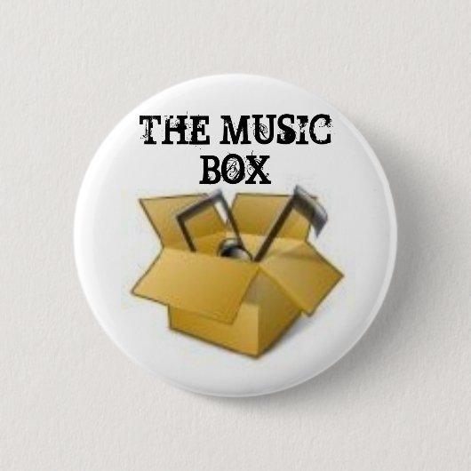 2635309384, DE MUZIEKKADER RONDE BUTTON 5,7 CM (Voorkant)