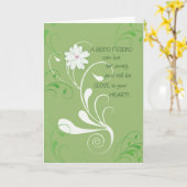 2656 Goede vriend dichtbij hart Kaart (Gele Bloem)