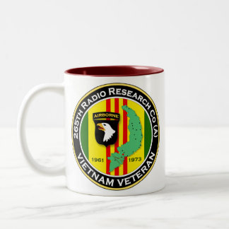 265e RRC - A2 - ASA Vietnam Tweekleurige Koffiemok