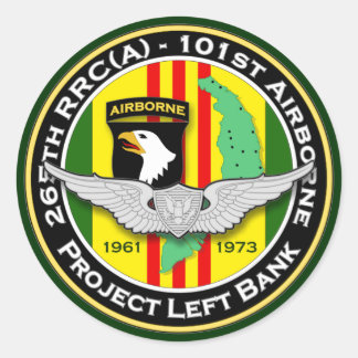 265th RRC - A PLB 3c - ASA Vietnam Ronde Sticker