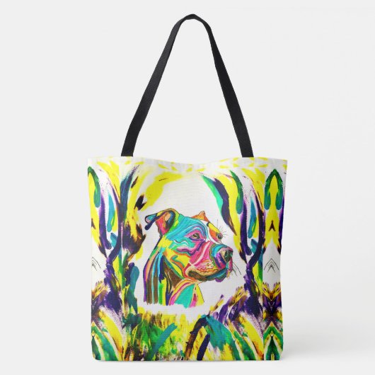 266 - Emma Lou Canvas tas (Achterkant)