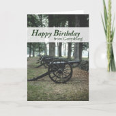 2676 de Verjaardag van Canons Gettysburg Kaart (Voorkant)