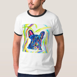 267 - Frans Bulldog Love T-shirt