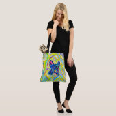 267 - Franse Bulldog Canvas tas (Op model)