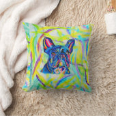 267 - Franse Bulldog Love Kussen (Deken)