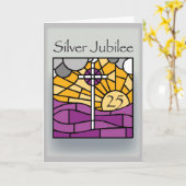 2681 het Jubileum van gelukwensen Kaart (Gele Bloem)