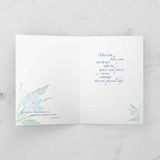 2685 Feestdag Zegeningen Kaart (Binnen)