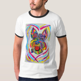 268 - Schnauzer Liefde T-Shirt