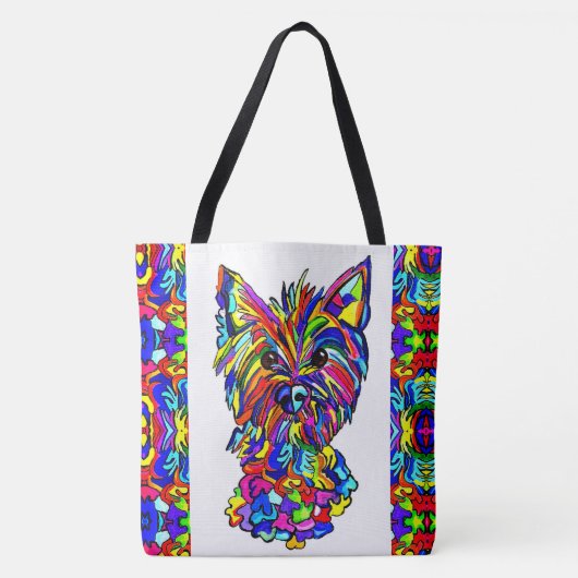 268 - WestieLove Canvas tas (Voorkant)