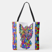 268 - WestieLove Canvas tas (Achterkant)