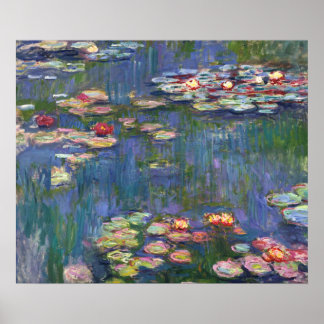 2692-Claude Monet-Waterlelies Poster