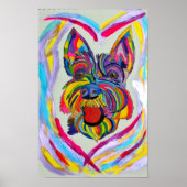 269 - Schnauzer Love Poster (Voorkant)
