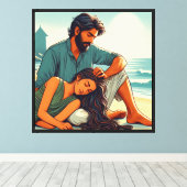26 0212 CANVAS AFDRUK (Insitu (Houten vloer))