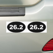 26,2 BUMPERSTICKER (Op auto)