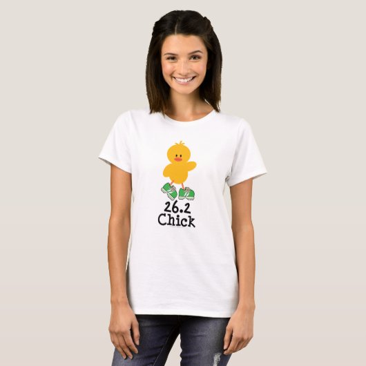 26.2 Chick T shirt (Voorkant volledig)