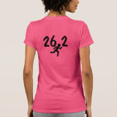 26.2 Draaiende marathons T-shirt (Achterkant)