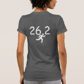 26.2 Draaiende marathons T-shirt (Achterkant)