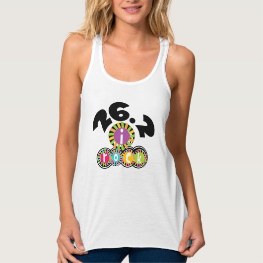 26.2 I Rock-T-shirts Tanktop (Voorkant)