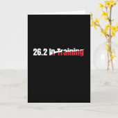26.2 in het trainen van artistieke marathon lopen kaart (Gele Bloem)