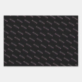 26.2 in Training Marathon Hardlopen Typografie Inpakpapier Vel (Voorkant 3)