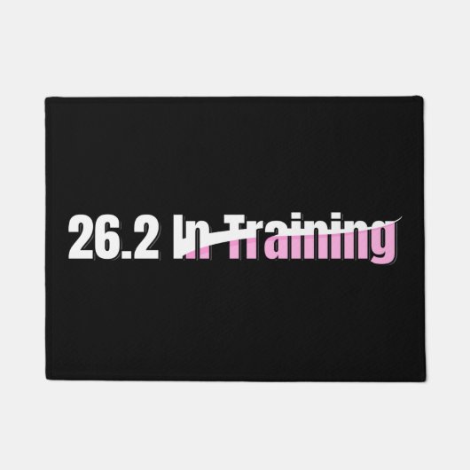 26.2 in training - Meisjes Marathon Hardlopen Deurmat (Voorkant)
